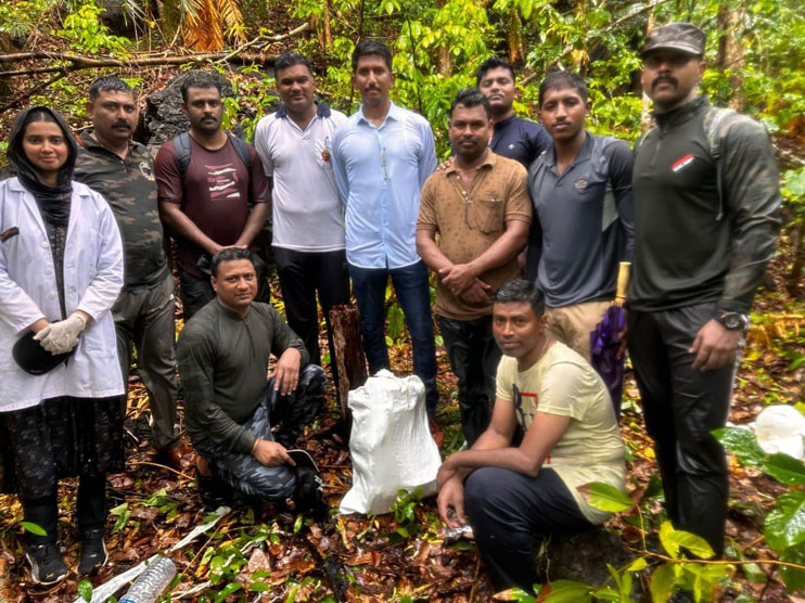 Massive Jungle Search Operation in Cuthbert Bay Leads to the Largest Methamphetamine Seizure in N&MA District